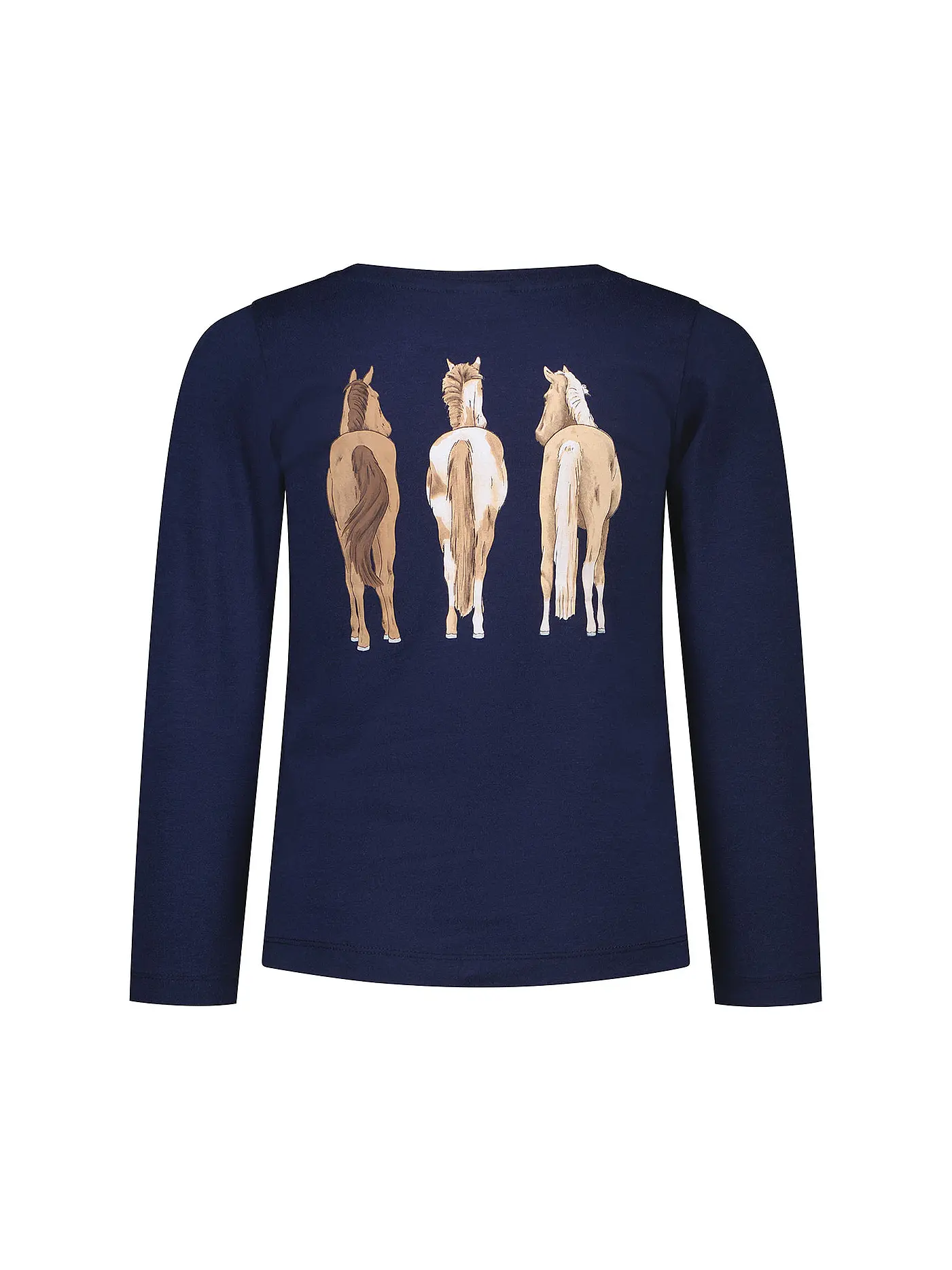 SALT AND PEPPER | Mädchen Langarmshirt HORSE WORLD | dunkelblau